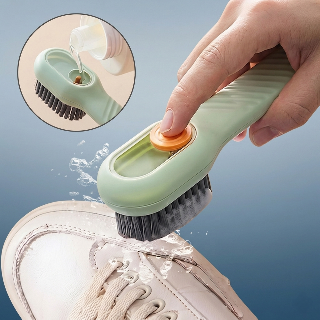 Multifunctional Shoe Polishing Brush