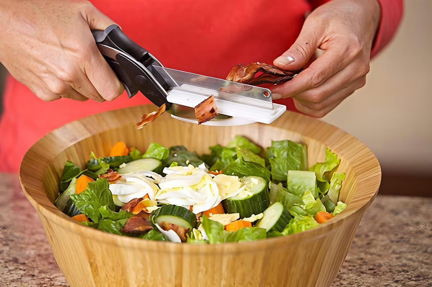 Steel Smart Clever Cutter Kitchen Knife