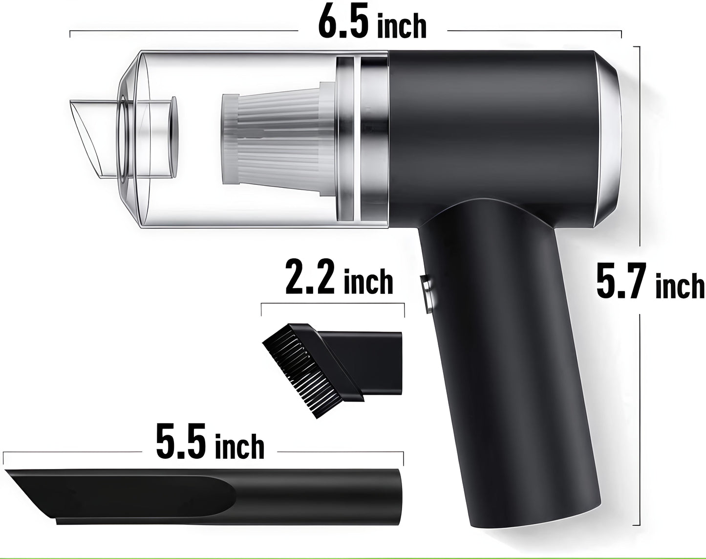 Air Vacuum 2-in-1