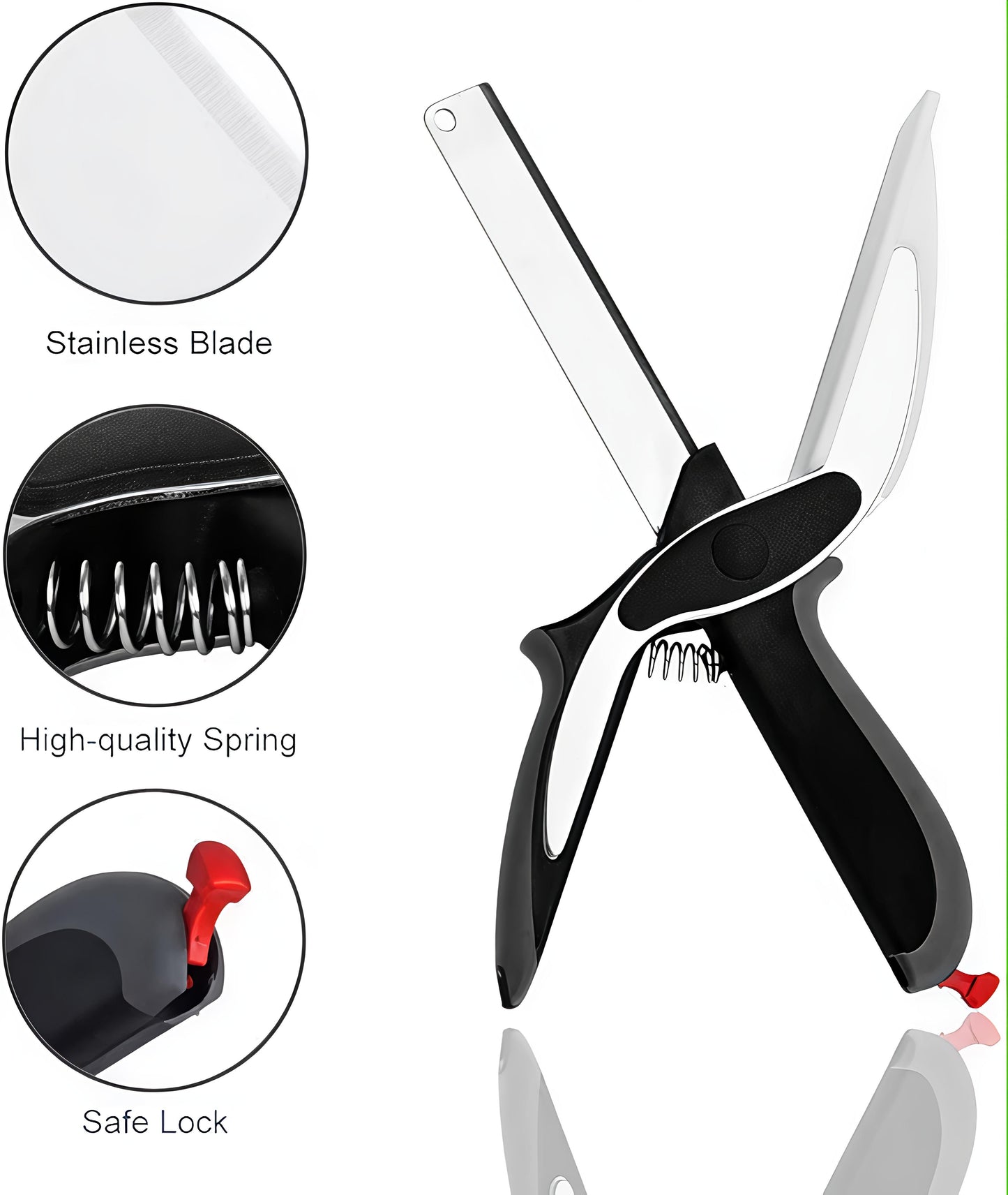 Steel Smart Clever Cutter Kitchen Knife