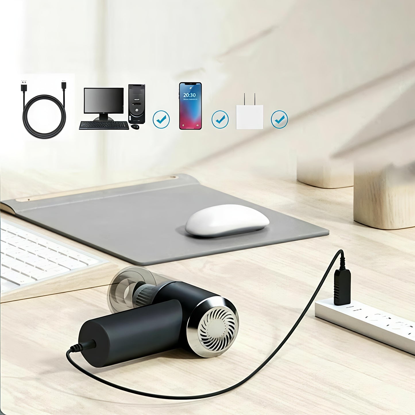 Air Vacuum 2-in-1